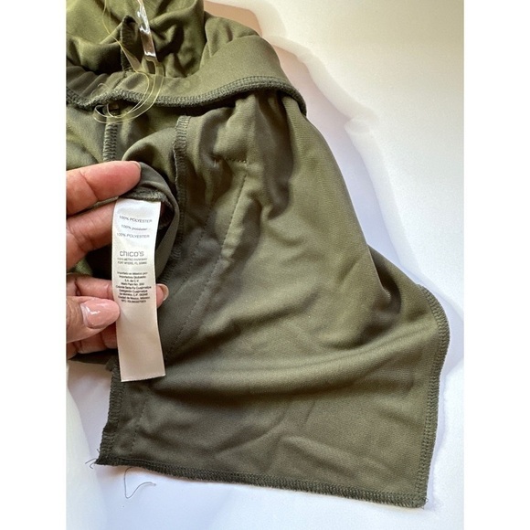 Chicos Ruffled Utility Jumpsuit - Picture 10 of 15